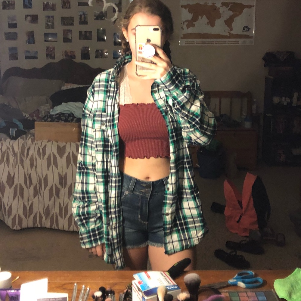 Oversized flannel